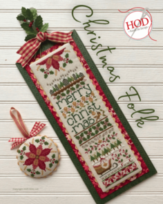 Hands On Design Cross Stitch Chart - Christmas Folk HD-324