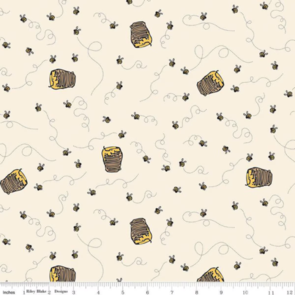 Riley Blake Winnie The Pooh -  Bees Cream