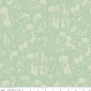 Riley Blake Peter Rabbit and Benjamin Bunny - Tonal Garden - Green