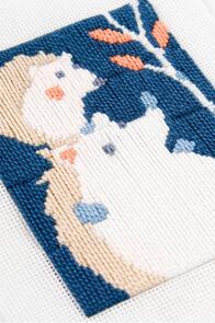 DMC "I Can Stitch!" Zebulon The Hedgehog Straight Stitch Kit