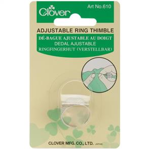 Clover Ring Thimble Adjustable
