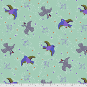 Free Spirit Monika Forsberg Just Kitten Around - High Hopes - Aqua