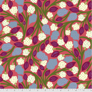 Free Spirit Monika Forsberg Just Kitten Around - Pussywillow - Coral