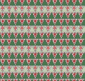 Liberty Woodland Christmas - Evergreen Glade Green