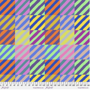 Free Spirit Kaffe Fassett Regimental Ties - Multi || February 2022