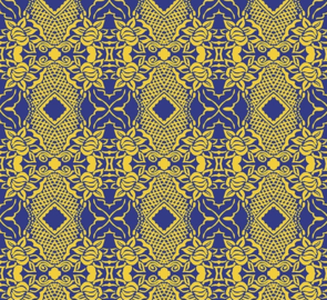 Free Spirit Nathalie Lete Folk Heart - Windows - Gilded