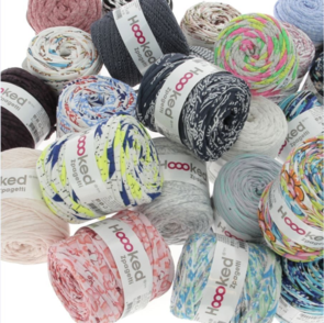 Hoooked Zpagetti: Set Baby cones - prints ( mix of 30 bobbins )