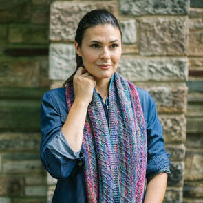Malabrigo Celebracion by Sabine Engel - Scarf- Knitting Kit / Pattern