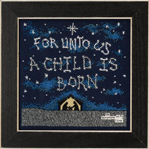Mill Hill Cross Stitch + Bead Kit - A Child is Born