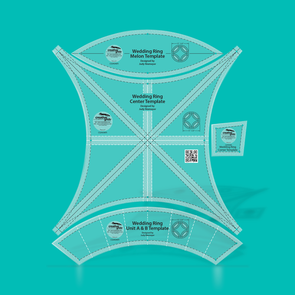 Creative Grids Double Wedding Ring Templates Quilt Ruler
