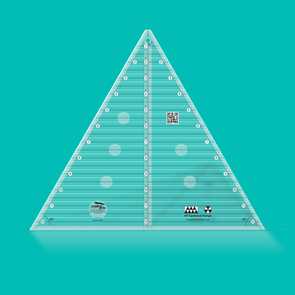 Creative Grids 60 degree Triangle 12-1/2in Quilt Ruler