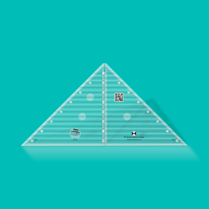 Creative Grids 90 Degree Quarter-Square Triangle Quilt Ruler