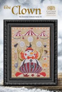 Cottage Garden Samplings Cross Stitch Pattern - The Clown