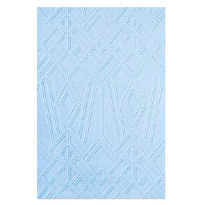 Sizzix Multi-Level Textured Folder - Geo Diamonds