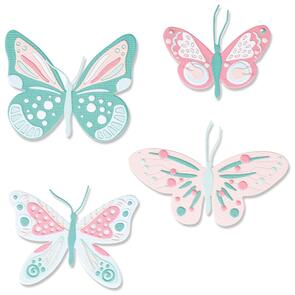 Sizzix Thinlits Dies Patterned Butterflies 29pk