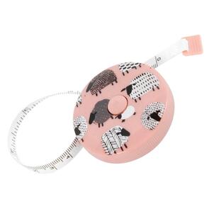 DMC Tape Measure - Sheep Pink
