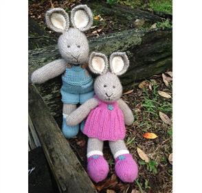 Cameron-James Designs Lexie and Dunstan Bunny Knitting Pattern