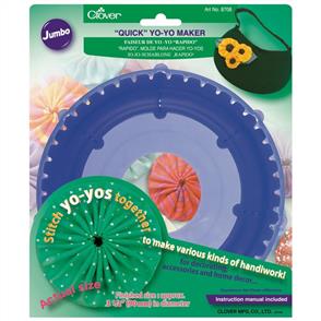 Clover Quick Yo-Yo Maker - Jumbo Round