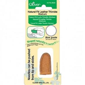 Clover Natural Fit Leather Thimble