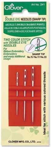 Clover Double Eye Needles