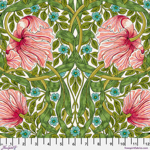 Free Spirit Morris & Co || Bedford Park -  Lawn || Pimpernel - Green
