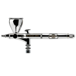 IWATA Gravity Airbrush Custom Micron Takumi Side Feed Dual Action 0.18mm