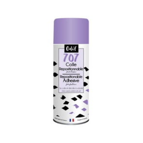 Odif 707 Repositionable Spray Adhesive for Fabric - 250ml