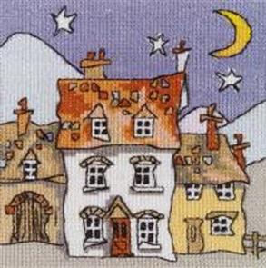 Michael Powell Cross Stitch Chart Pack: Mini Cottages 1