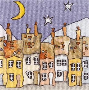 Michael Powell Cross Stitch Chart Pack: Mini Cottages 3