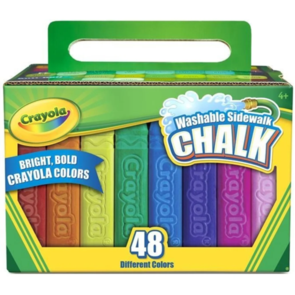 Crayola Sidewalk Chalk Boxed 48Pk