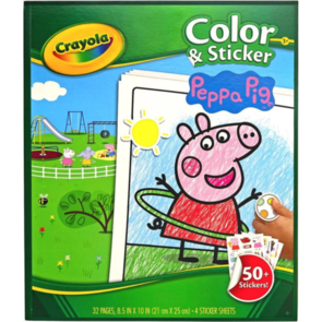 Crayola Color & Sticker Peppa Pig