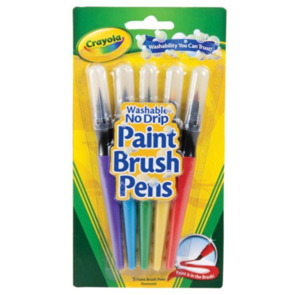 Crayola Washable Paint Brush Pens 5Pk
