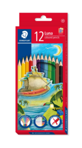 Staedtler LUNA 136 Coloured pencil - Assorted 12's