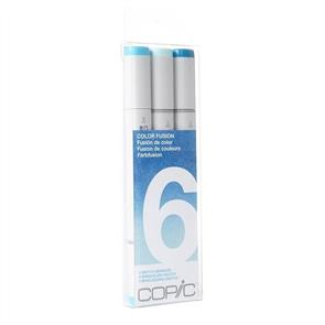 Copic Sketch Markers Set - Colour Fusion #6 Blue