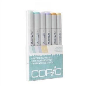 Copic Sketch Markers Set - Pale Pastels Set