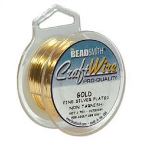 The Beadsmith Gold Color Wire (sml)