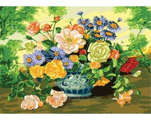 Collection D'Art Tapestry Canvas 60X80  Floral Arrangement