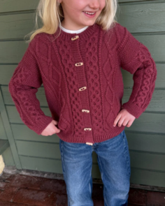 Petite Knit Dagmar Jacket Junior - Knitting Pattern / Kit