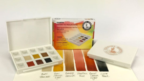 Daniel Smith Earth - Desert to Mountains Hand Poured Half Pan Set