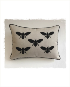 The Kiwi Stitch & Knit Co Bee Cushion Pattern