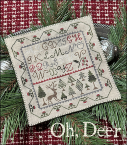 Assorted Cross Stitch Charts The Scarlet House - Oh, Deer