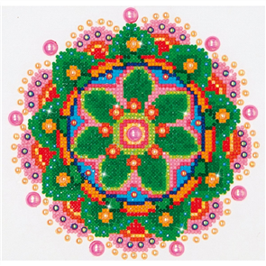 Diamond Dotz Art Kit 8" x 10" - Flower Mandala