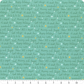 Liberty Deck The Halls Teal Well Wishes