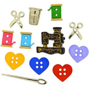 Dress It Up Buttons - For The Love Of Quilting