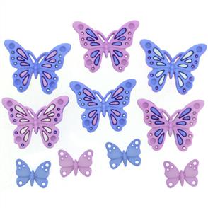 Dress It Up Buttons - Sweet Butterflies