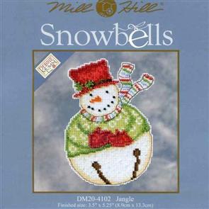 Mill Hill Bead & Cross Stitch Kit: Snowbells Jangle