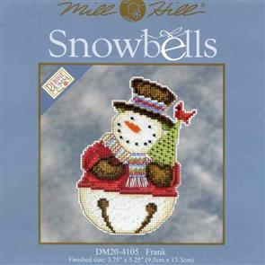 Mill Hill Bead & Cross Stitch Kit: Snowbells Frank