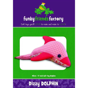 Funky Friends Factory Dizzy Dolphin Toy Sewing Pattern