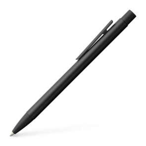 Faber-Castell Neo Slim Ballpoint Pen - All Blacks - Satin Black