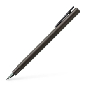 Faber-Castell Neo Slim Fountain Pen - All Blacks - Gun Metal Black